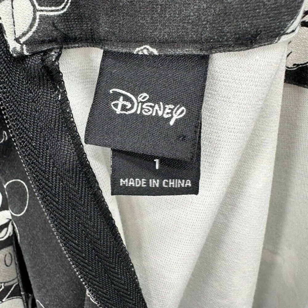 Hot Topic Her Universe Mickey Mouse Skirtall Size 1X‎ Disney Black Overall Skirt - Picture 9 of 11